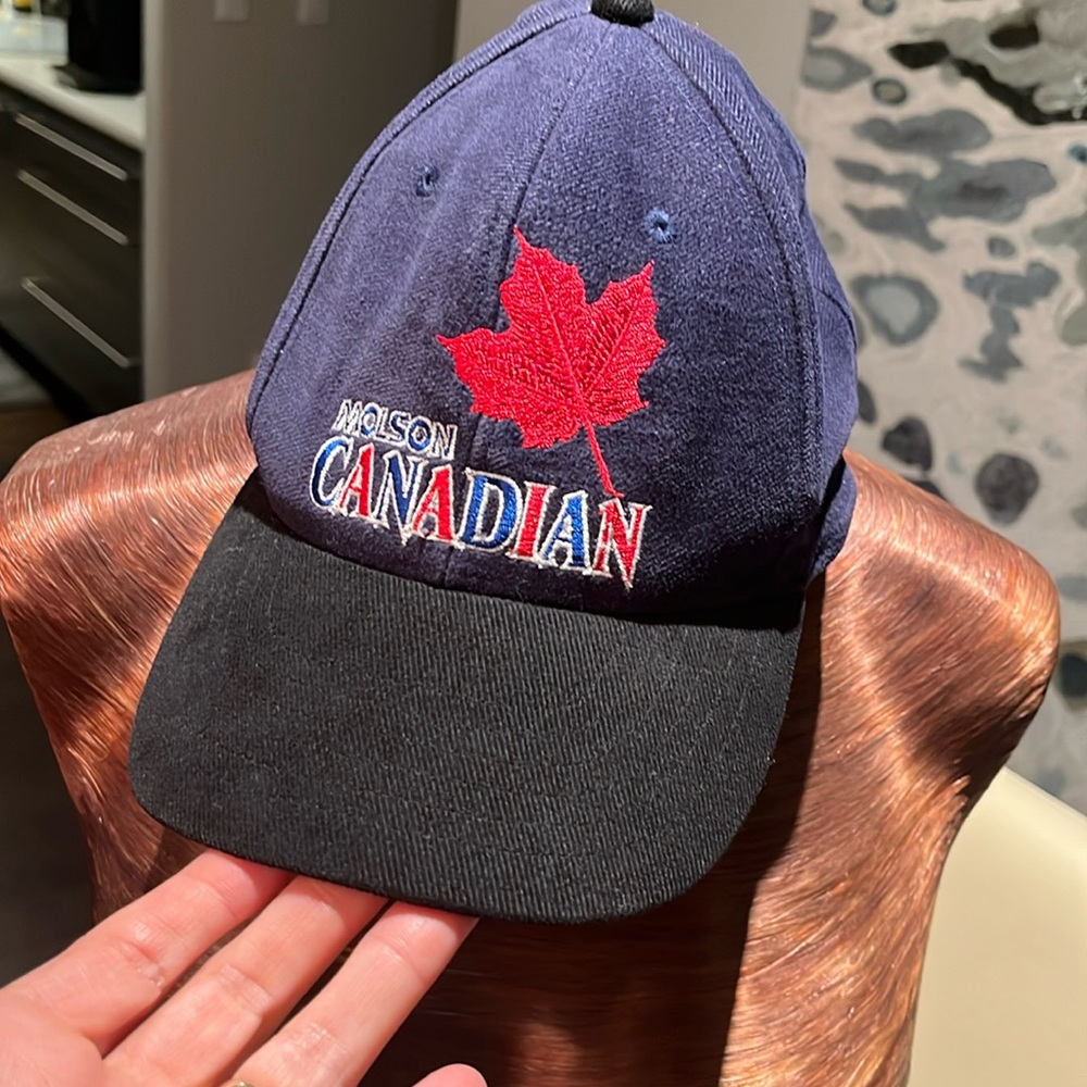 O/S - Vintage Midway Snap Back Molson Canadian Baseball Cap